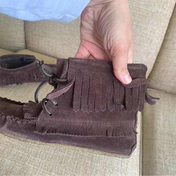 Laurentian Chief Moccasins Canada Chocolate Brown.Size 7 - Picture 3 of 4